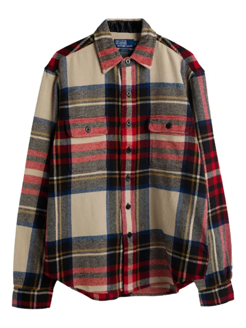 Polo Ralph Lauren plaid flannel shirt