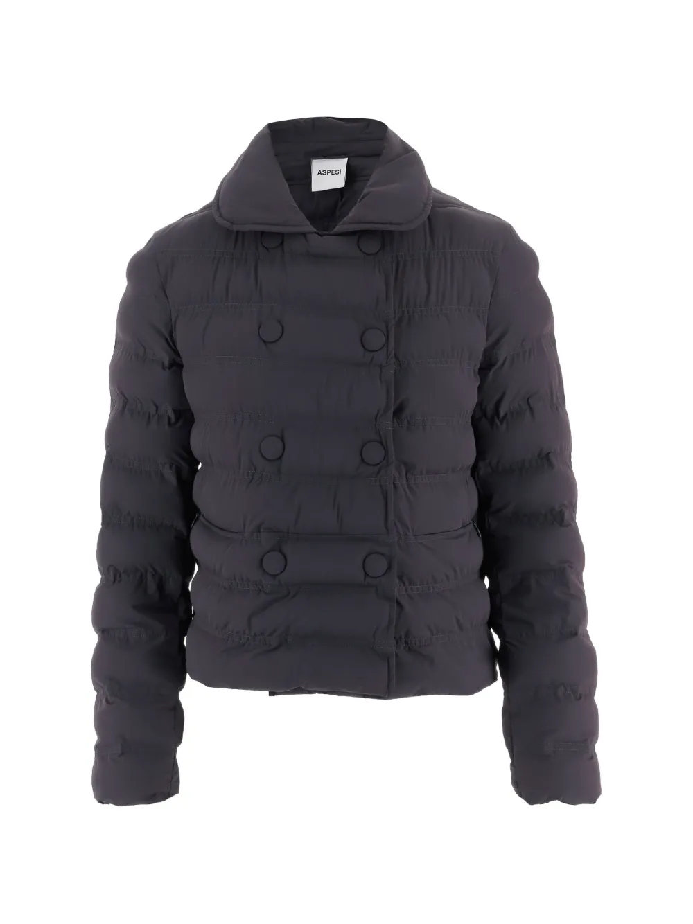 ASPESI double-breasted padded jacket - Blau