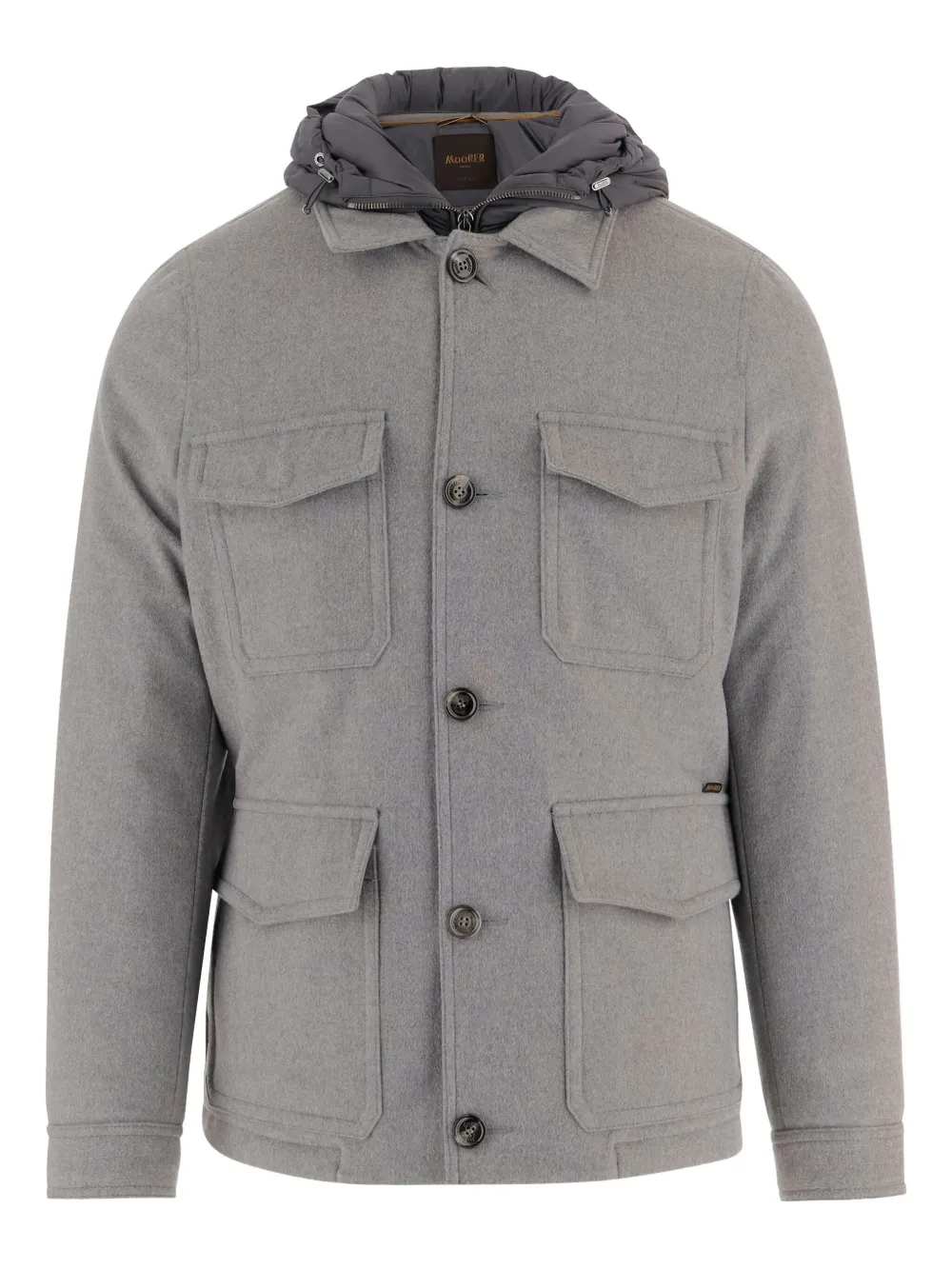 Moorer Monti hooded jacket | gris | Image 1