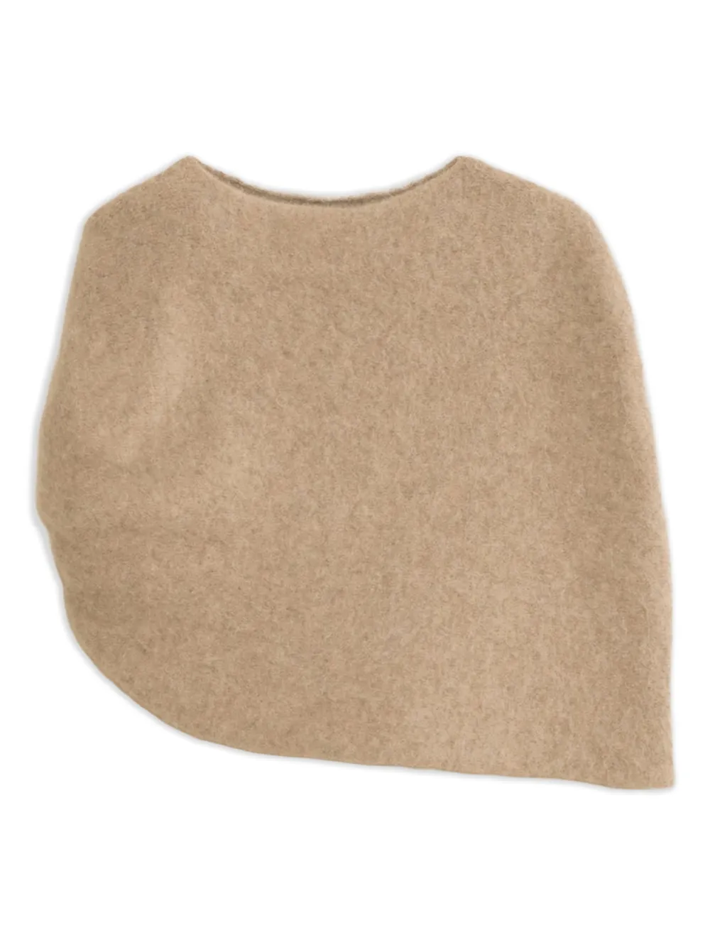 Lauren Manoogian knotted round-neck scarf - Toni neutri