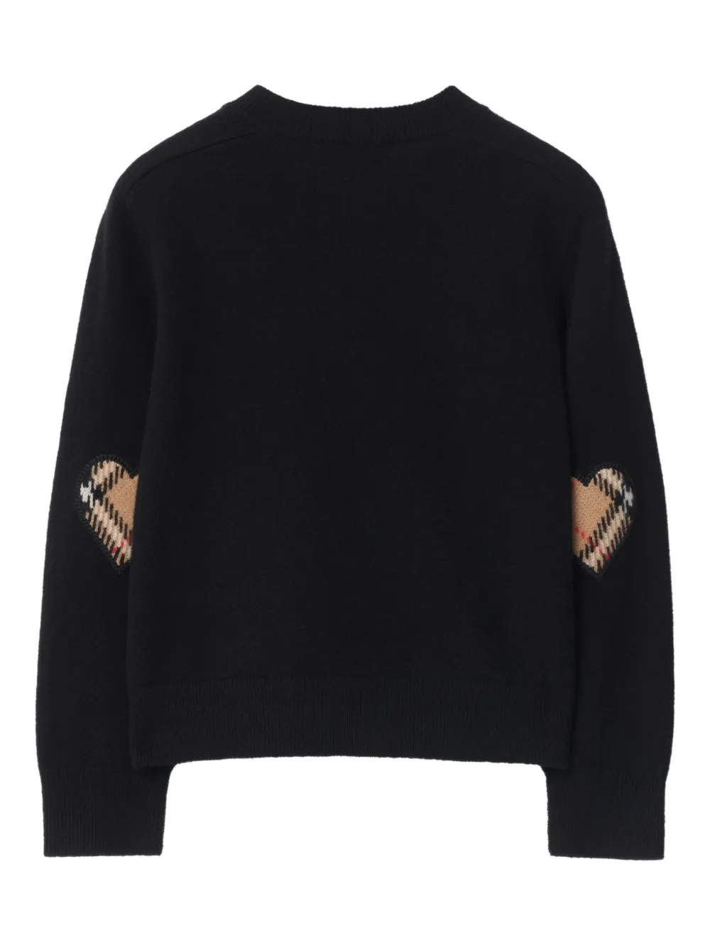 Burberry Kids checked elbow-patches cardigan | Girls Cardigans | Image 2