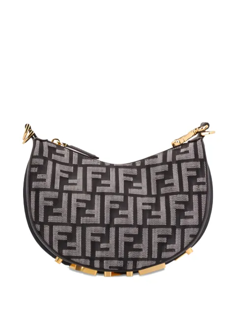 FENDI mini FF-jacquard cross-body bag