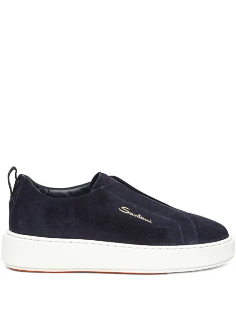 Santoni tenis slip-on