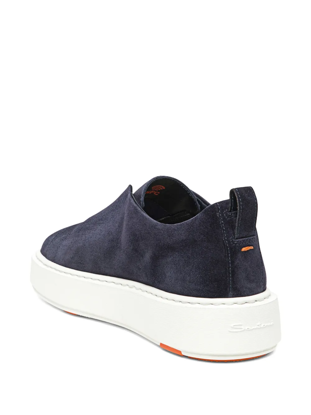 Santoni slip-on sneaker Blauw