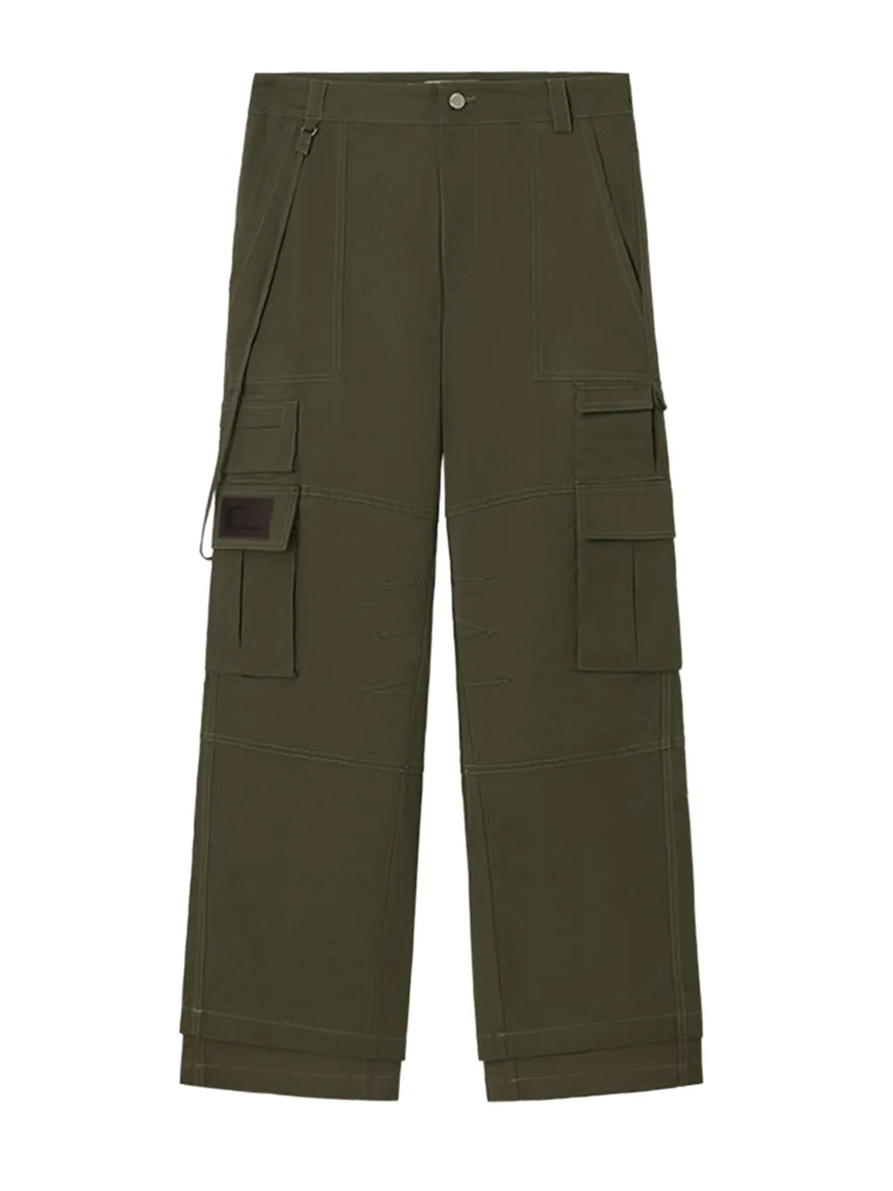 Carrera Cobalt Cargo Straight-leg Trousers In Green