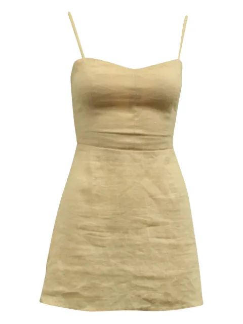 Reformation Audrey smocked  dress