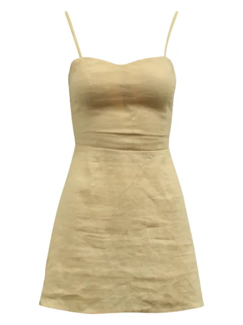 Reformation Audrey smocked  dress