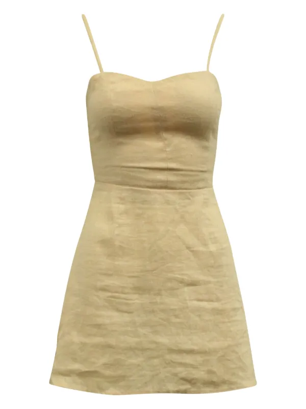 kori linen dress Strappy Back Maxi main image 0