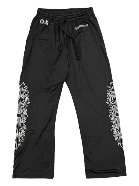 Chrome Hearts mesh warm up track pants