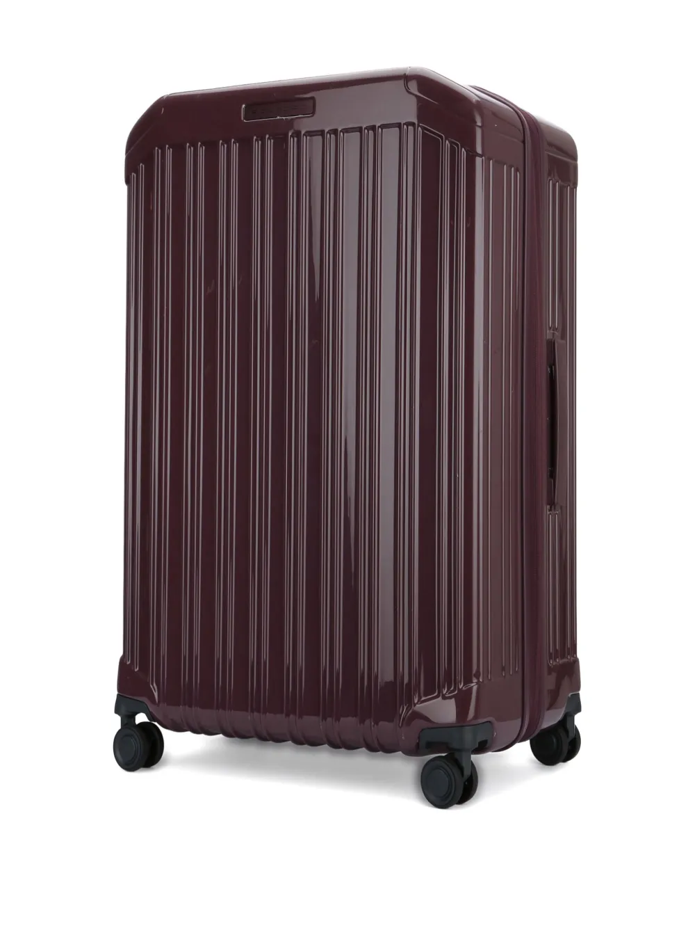 Piquadro Large 4-wheel Suitcase In Purple