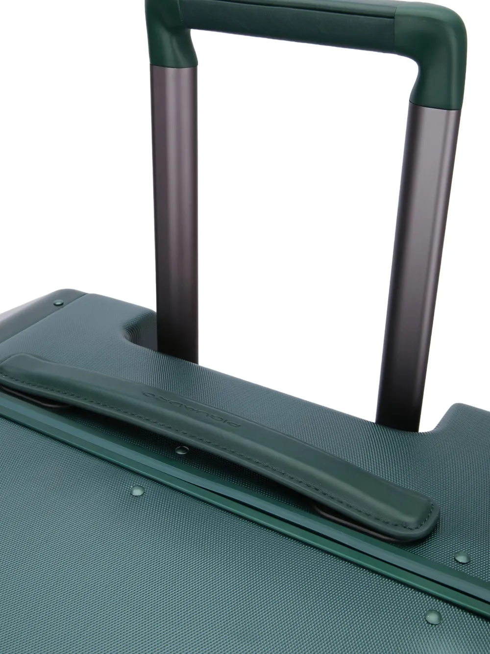 Piquadro Medium 4-wheel Suitcase In Green