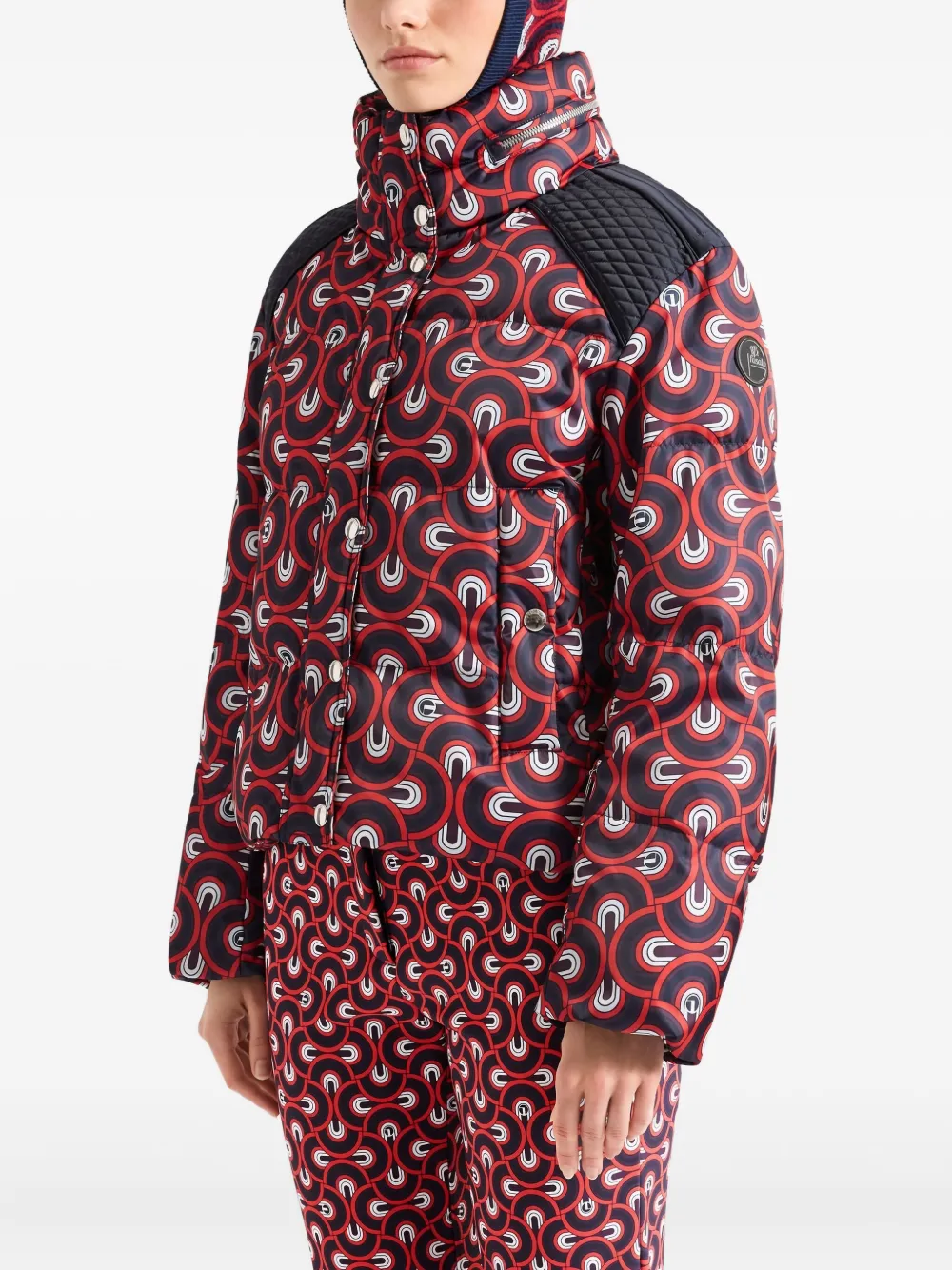 Fusalp quilted ski jacket | Red | Image 1