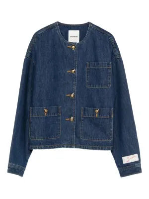 SANDRO Denim Jackets for Women - Shop on FARFETCH