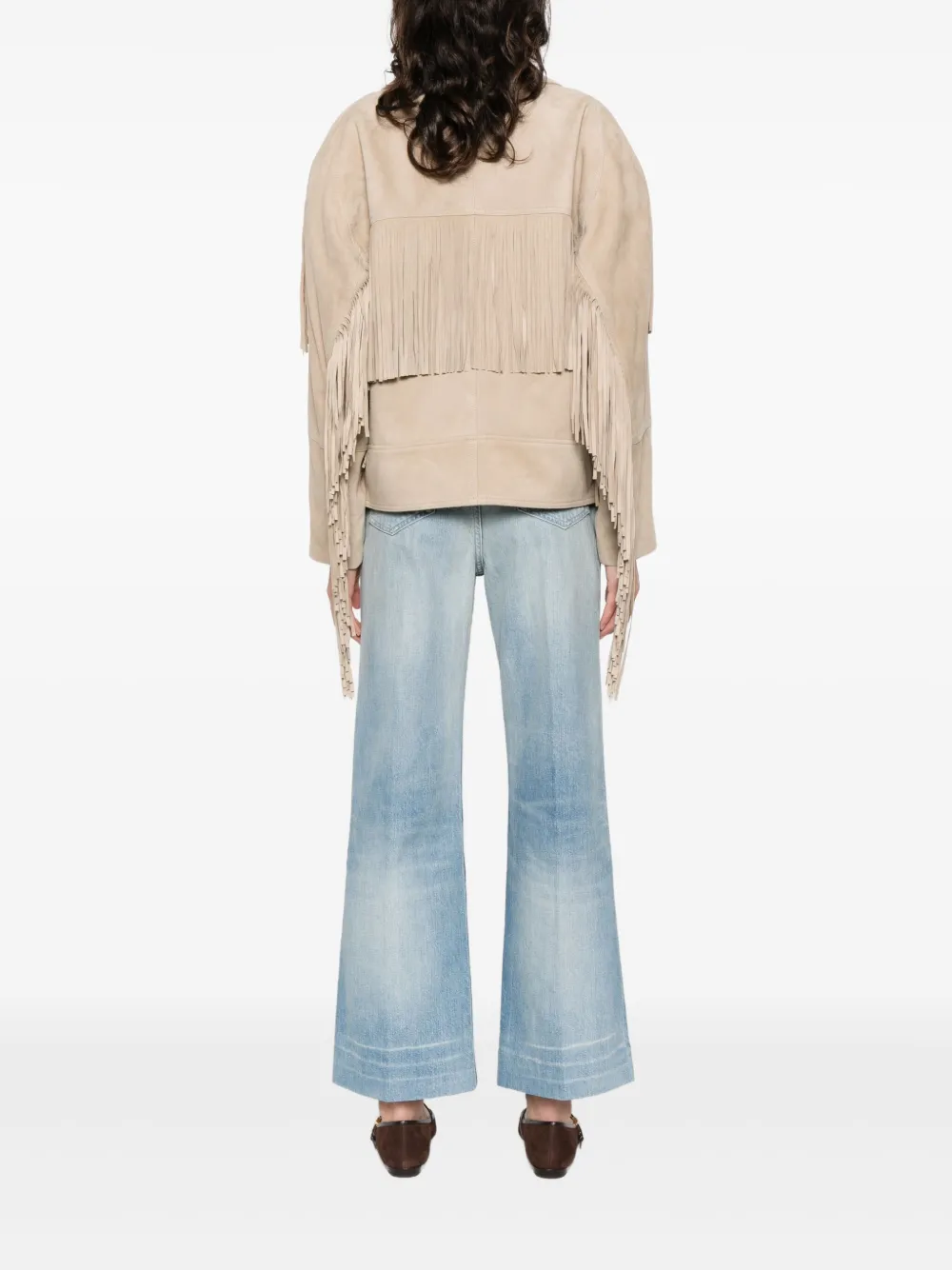 Fringed Suede Jacket
