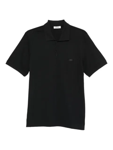 SANDRO stud-fastening polo shirt