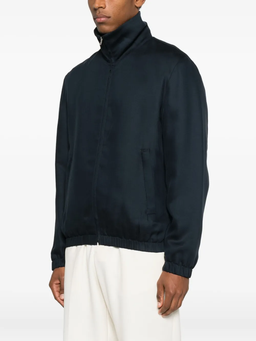 SANDRO Jack met ritssluiting Blauw