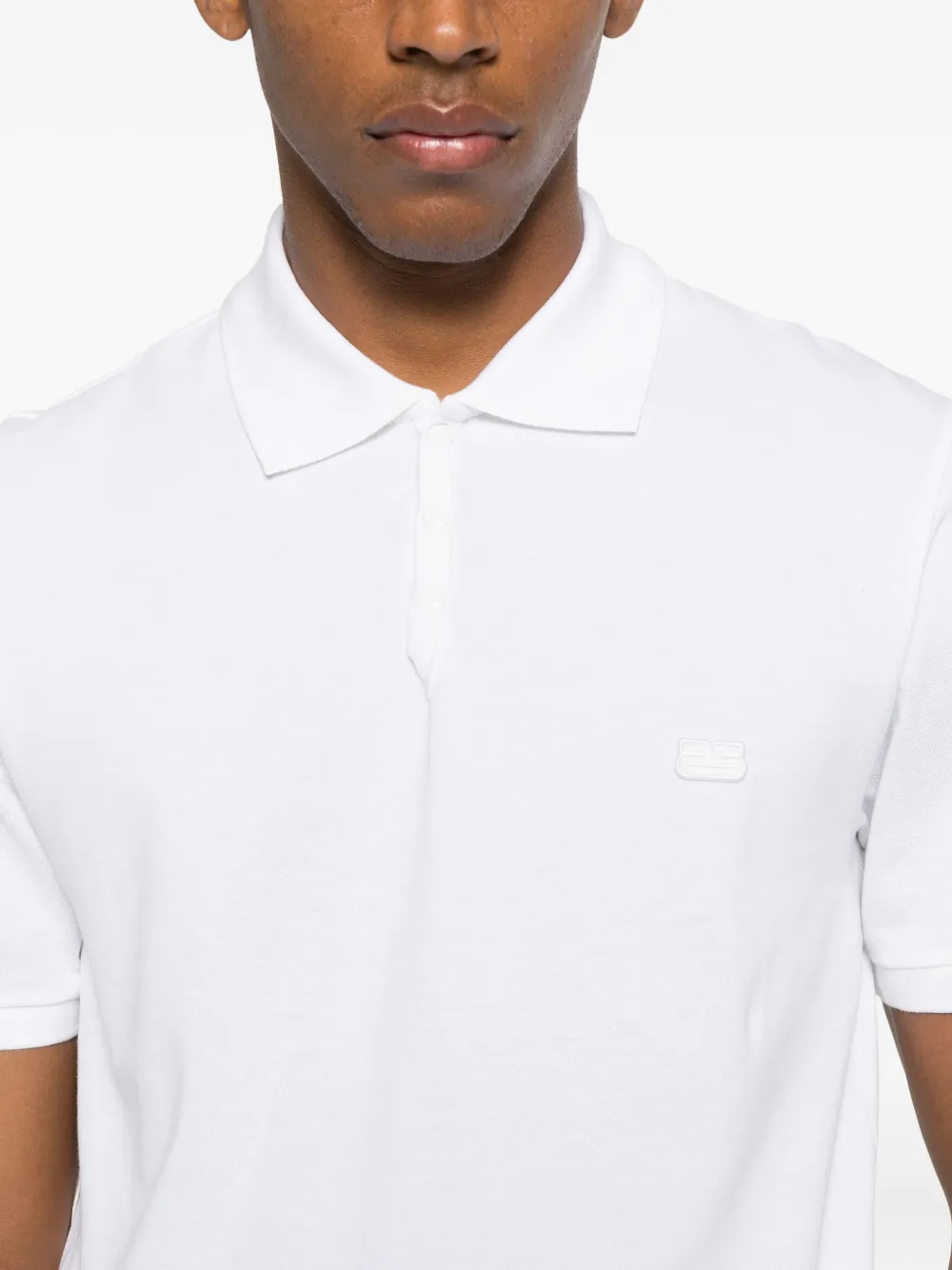 SANDRO Poloshirt met korte mouwen Wit