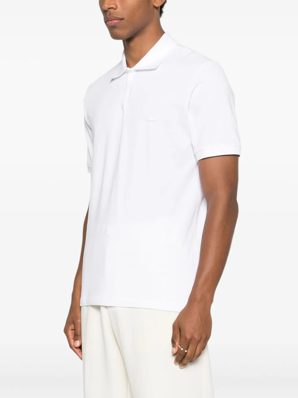  Sandro Short-sleeve Polo Shirt - White 