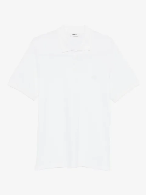 SANDRO logo polo shirt