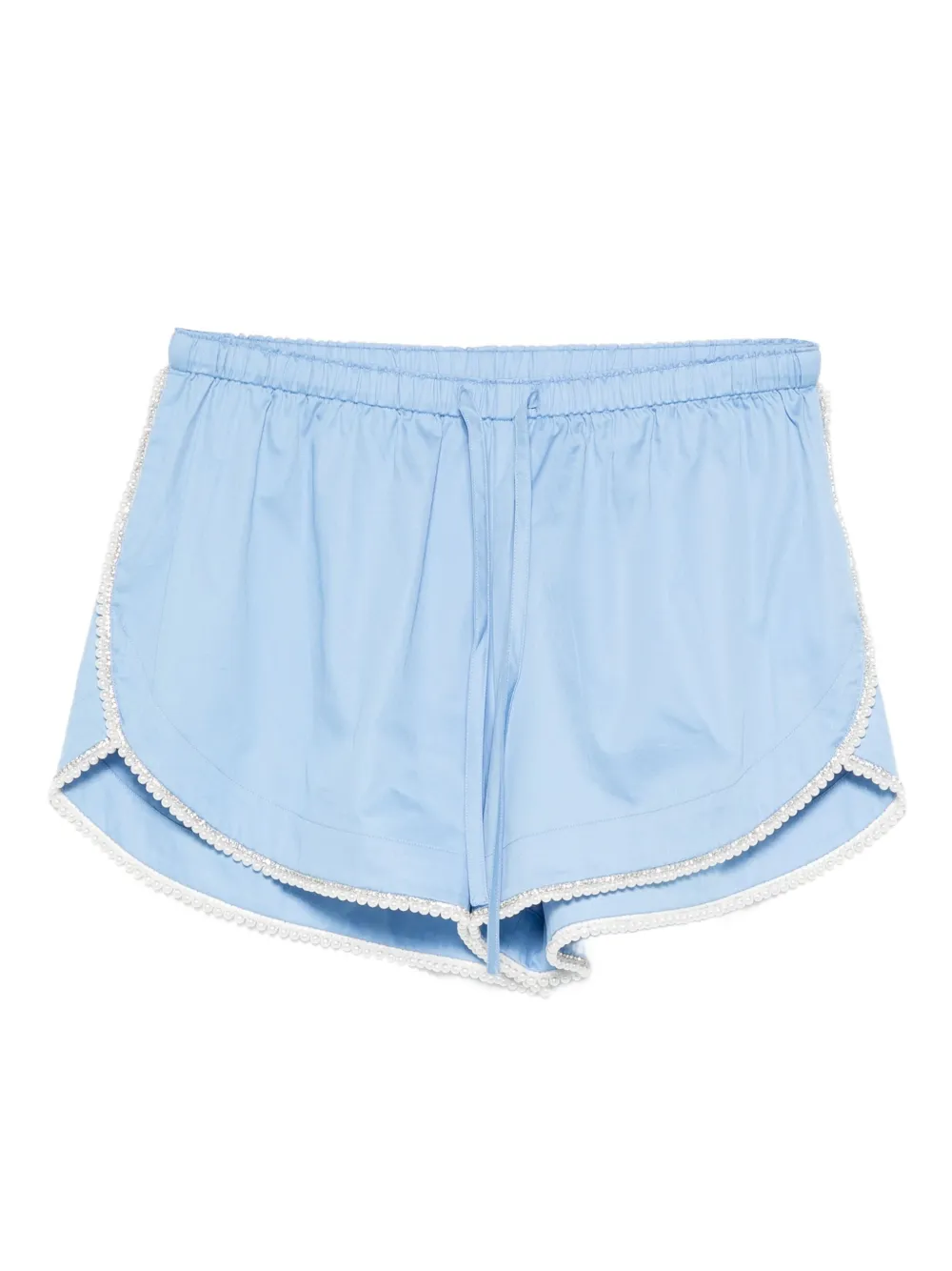 SANDRO Shorts mit Perlenbesatz - Schwarz