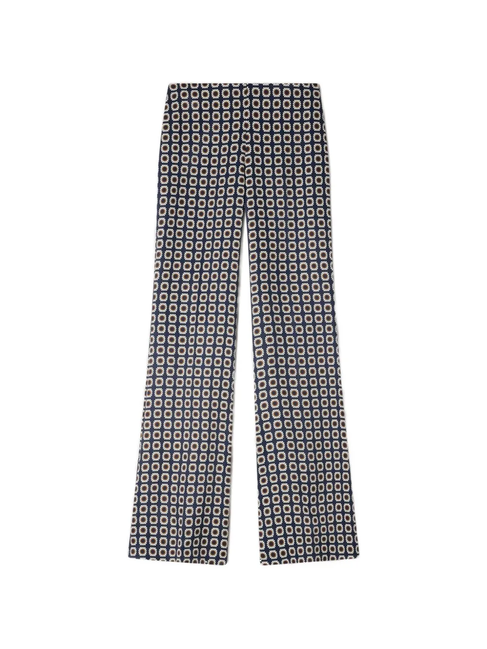 SANDRO Pantaloni a fiori - Blu