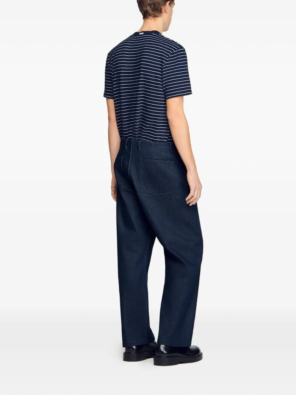  Sandro Flat-front Jeans - Blue 