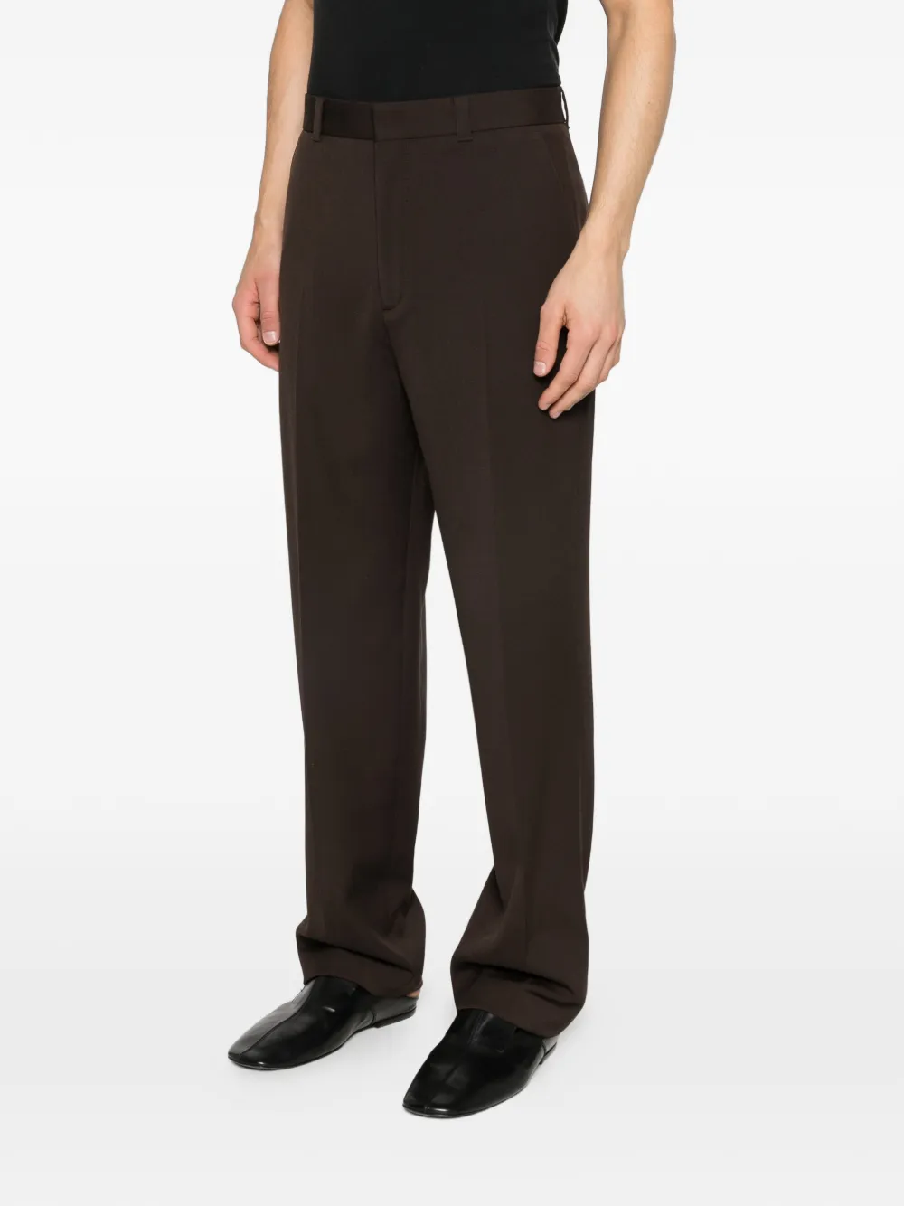  Sandro Virgin-wool Trousers - Brown 