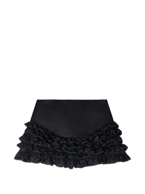 SANDRO Short com detalhe de babados