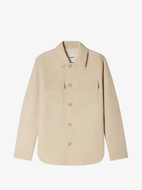 SANDRO buttoned oversized shirt