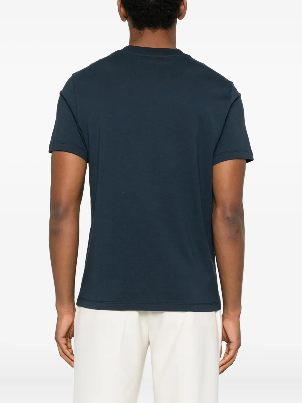 SANDRO T-shirt met ronde hals Blauw