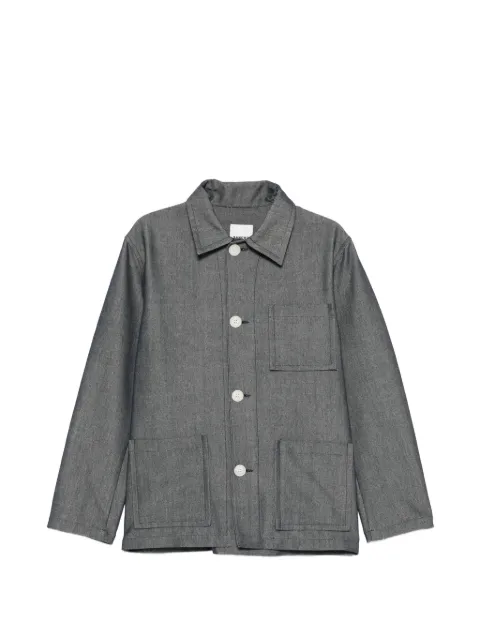 SANDRO pocketed shirt jacket