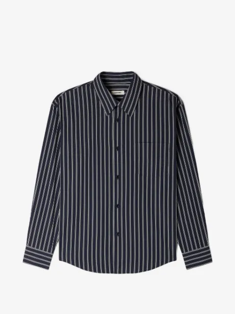 SANDRO striped cotton shirt