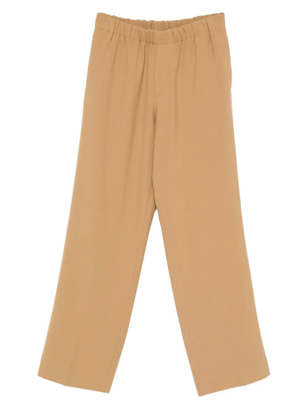 SANDRO pantalones con pretina elástica | marrón | Image 1