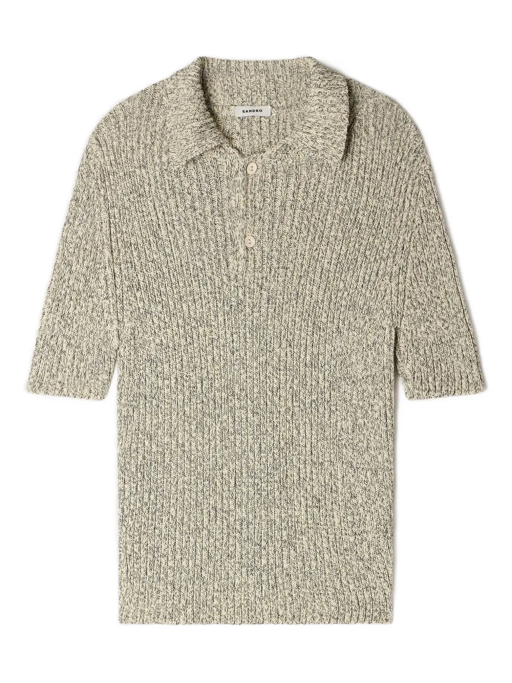 SANDRO Polo a maniche corte - Toni neutri