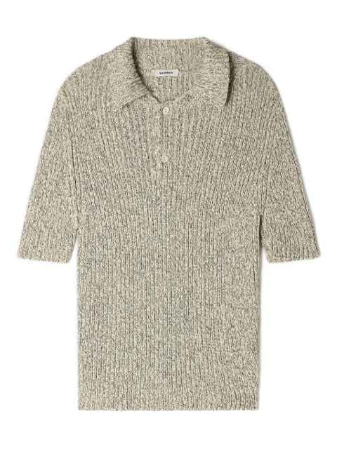 SANDRO short-sleeve polo shirt