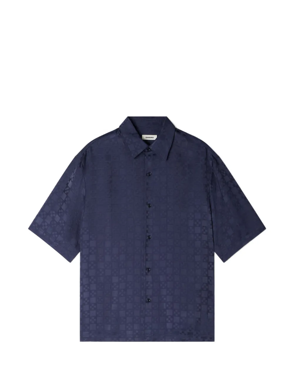 SANDRO Camicia a quadri - Blu