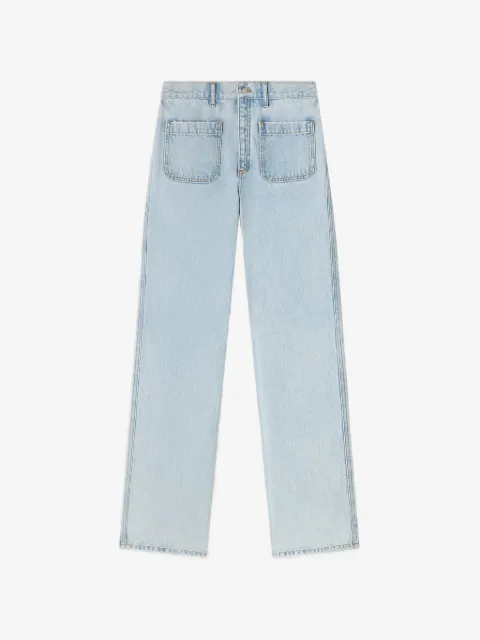 SANDRO straight-leg jeans