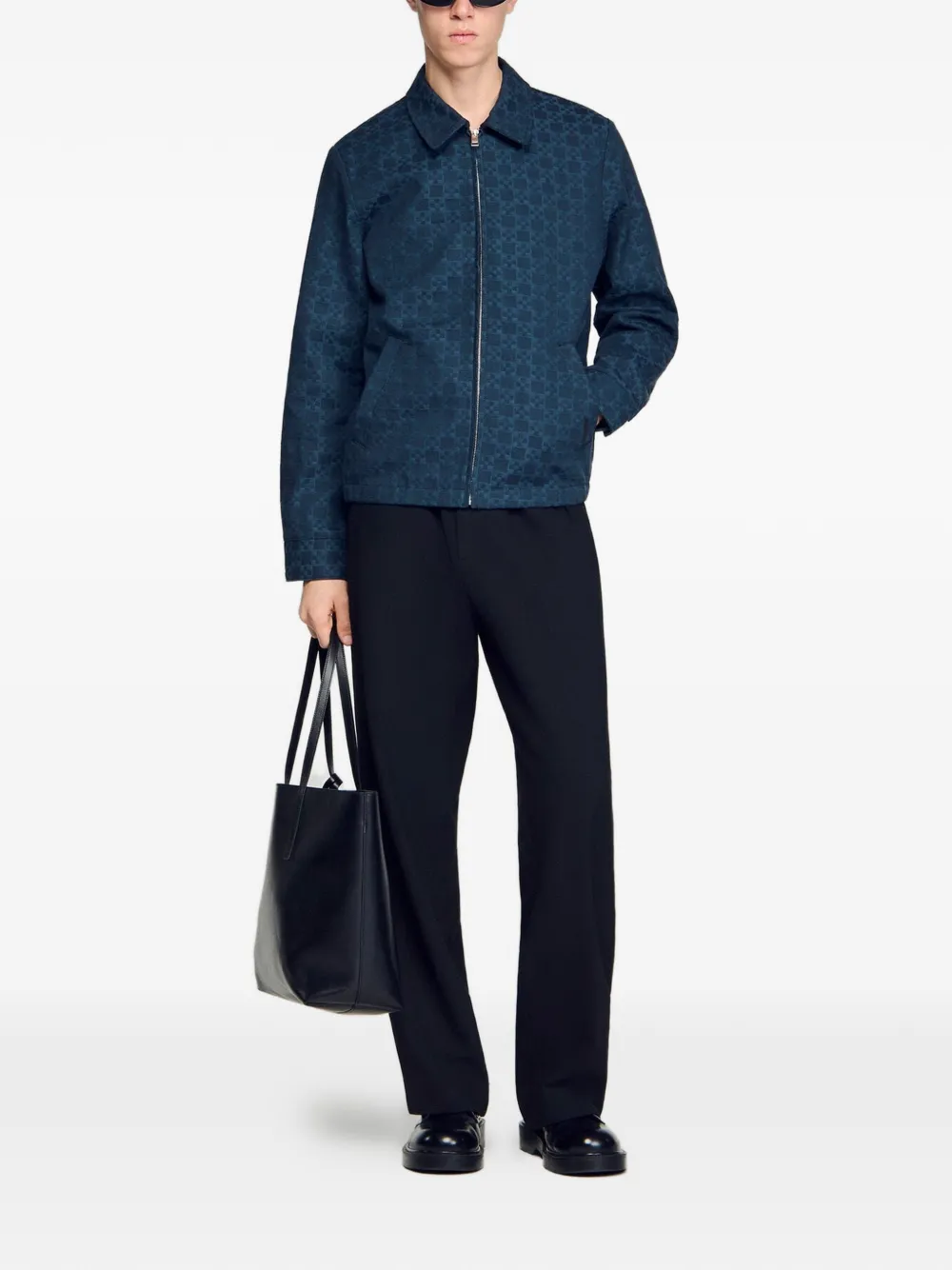  Sandro Giacca Denim - Blu 