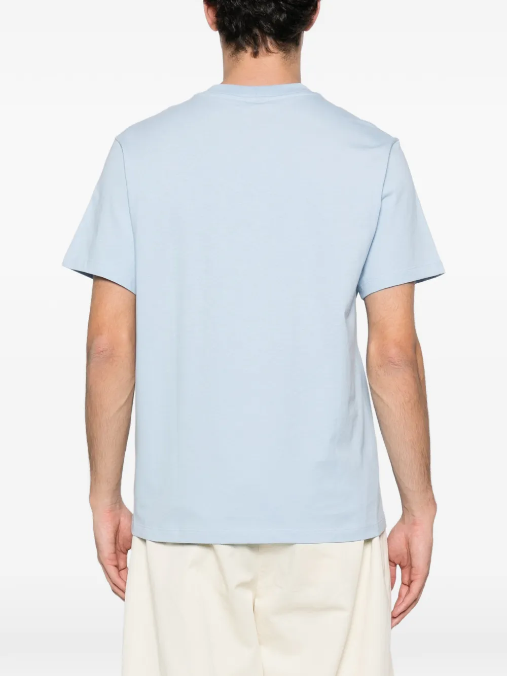 SANDRO T-shirt met logopatch Blauw