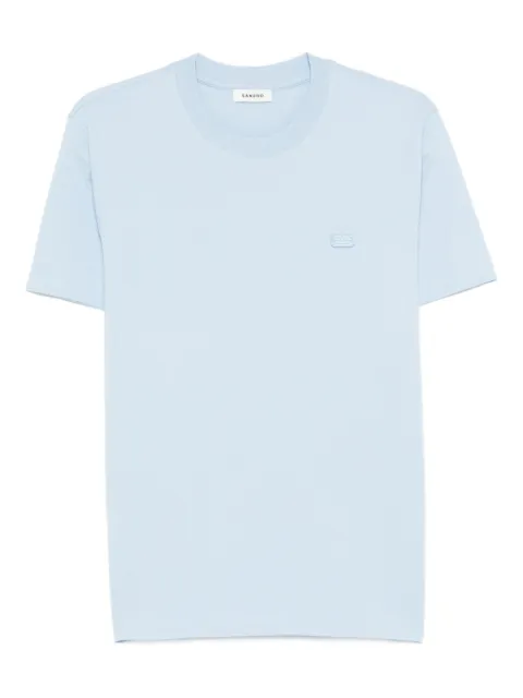 SANDRO logo-patch T-shirt