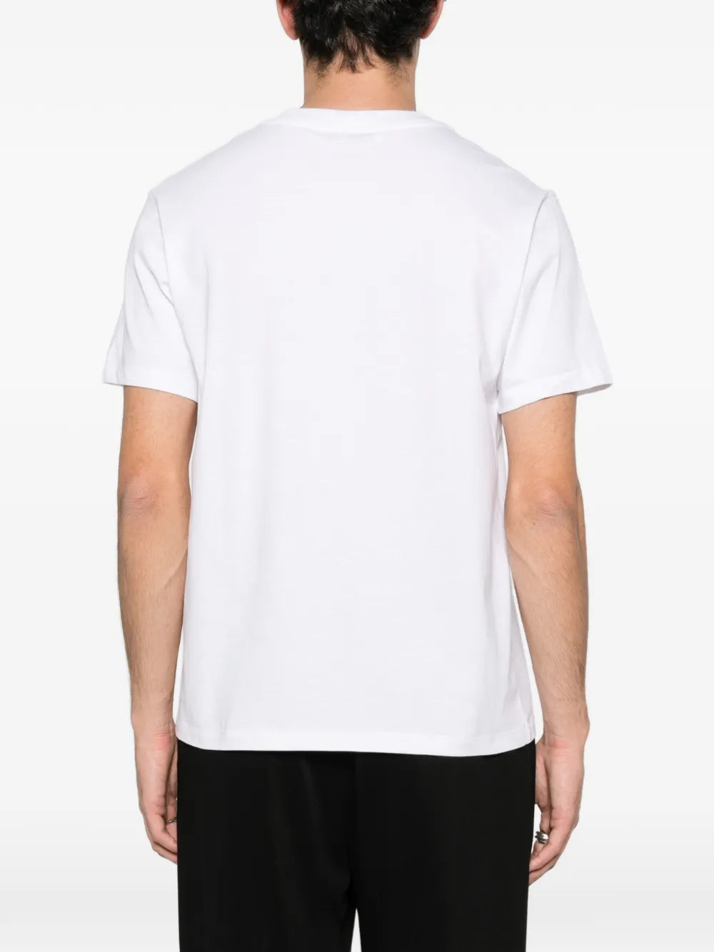 SANDRO T-shirt met logopatch Wit