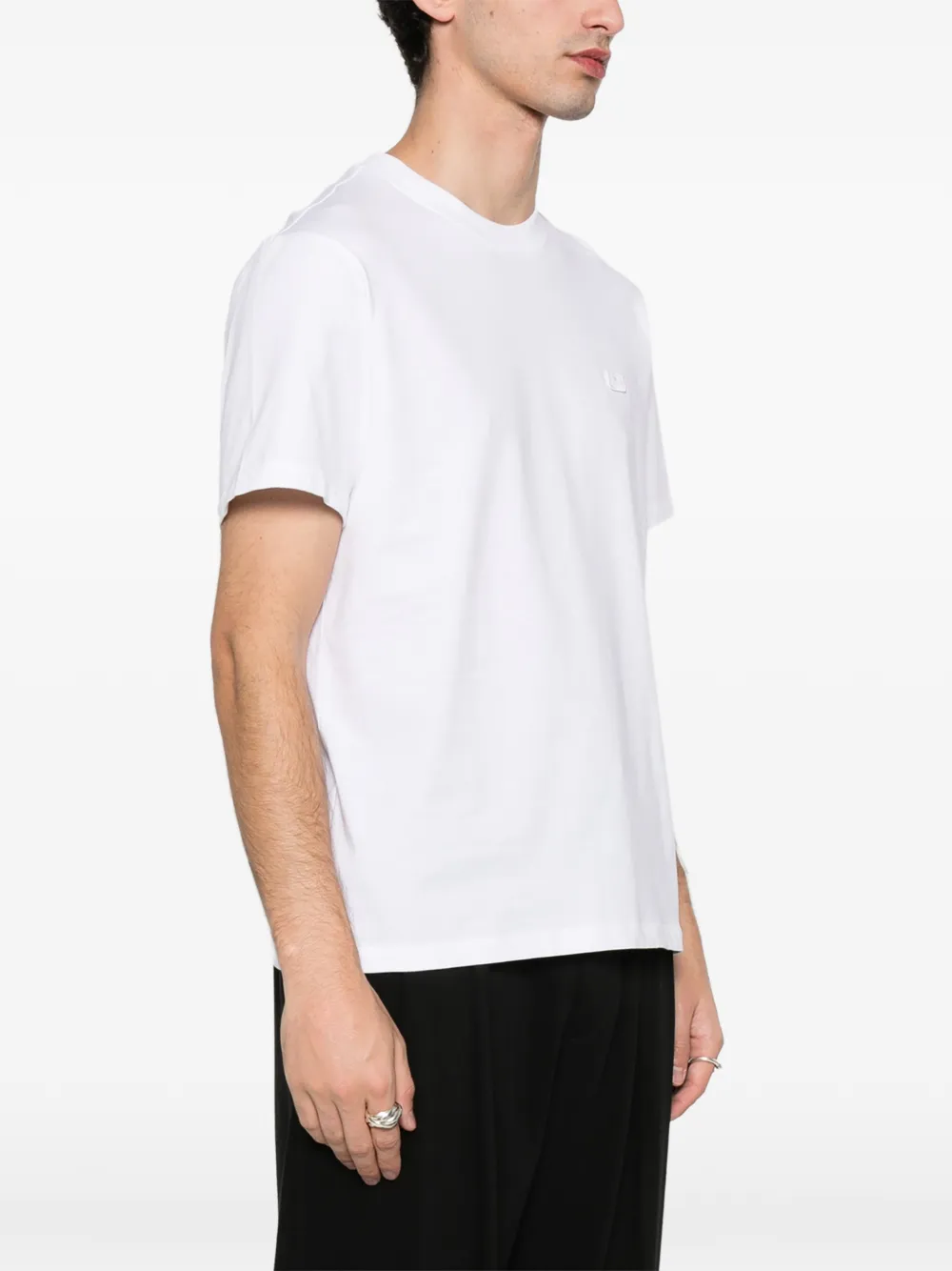 SANDRO T-shirt met logopatch Wit