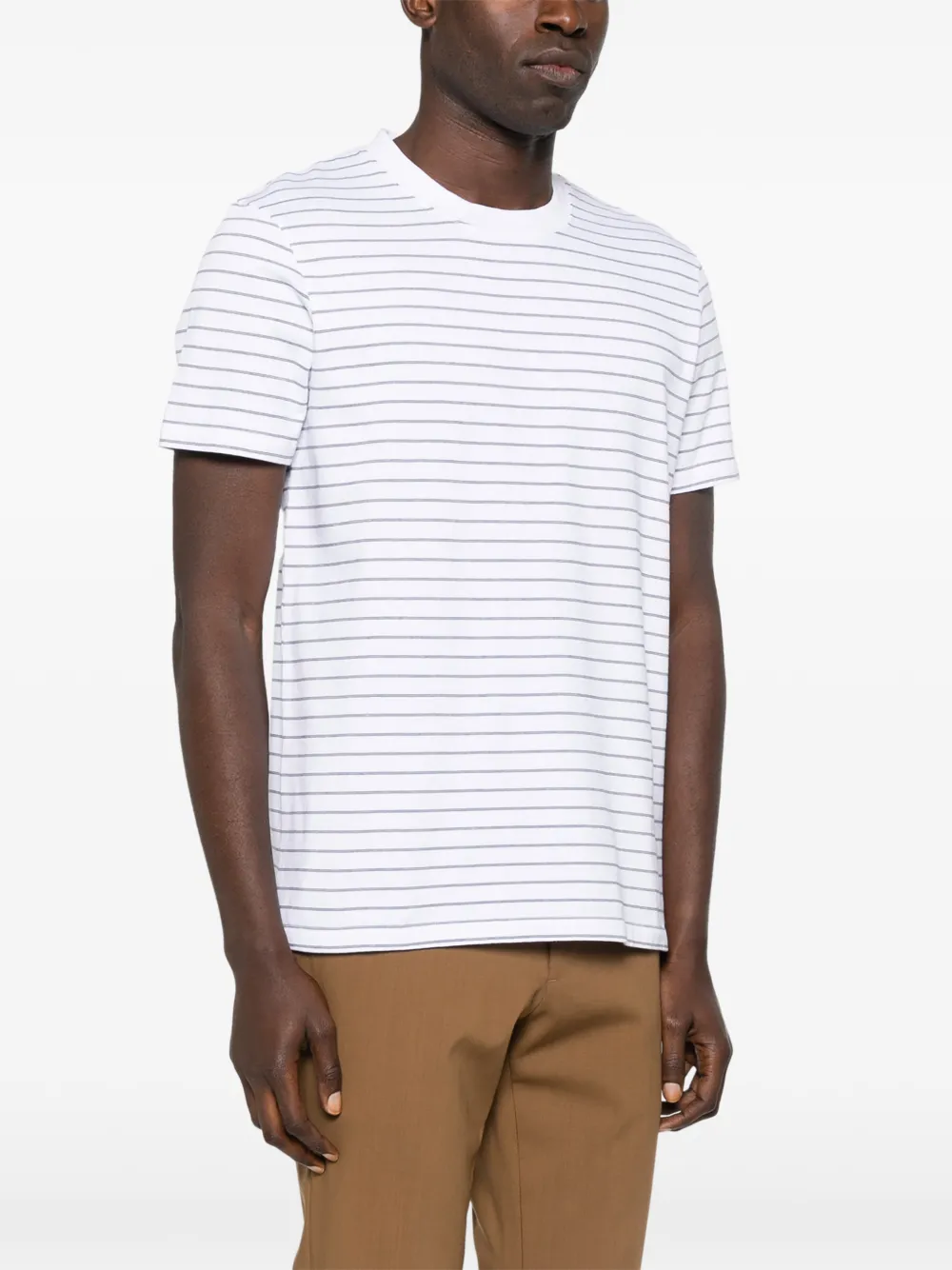  Sandro Striped T-shirt - White 