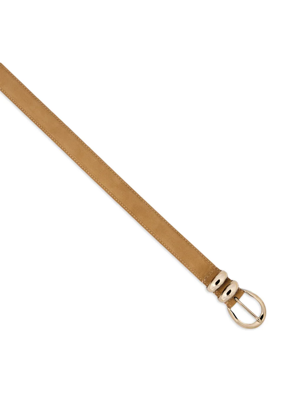 SANDRO Leren gespriem - Beige