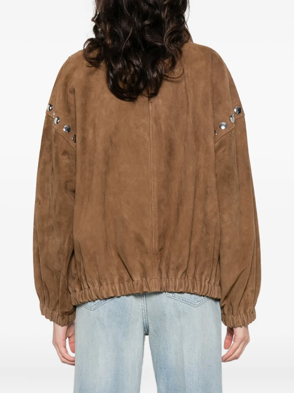 Studded Zip-Up Jacket