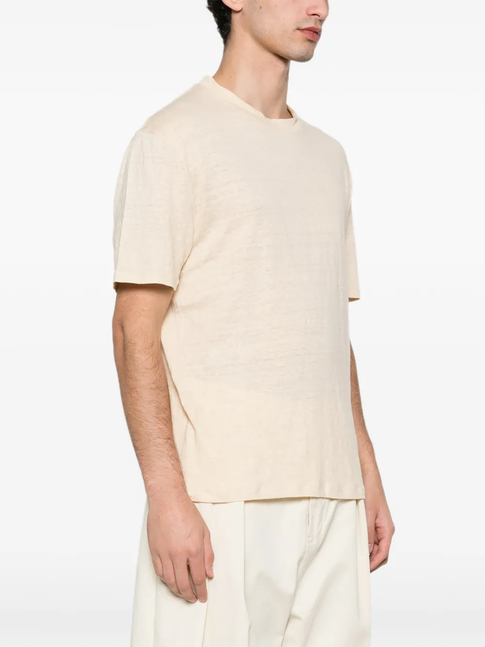 SANDRO T-shirt met korte mouwen Beige