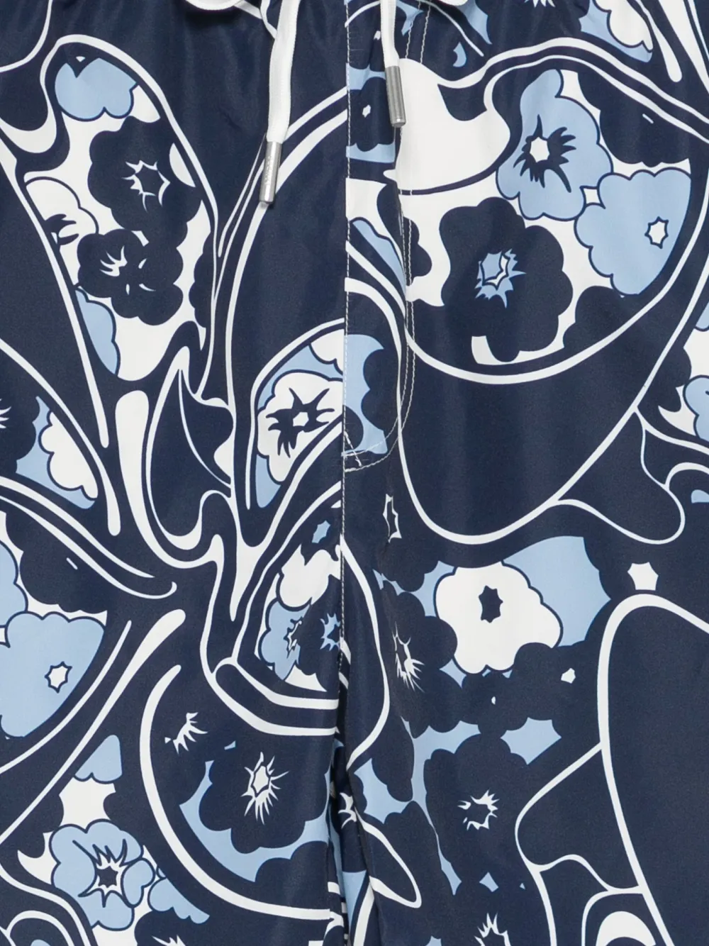  Sandro Floral Swimming Shorts - Blue 