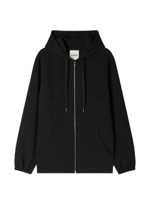 SANDRO hoodie con cierre