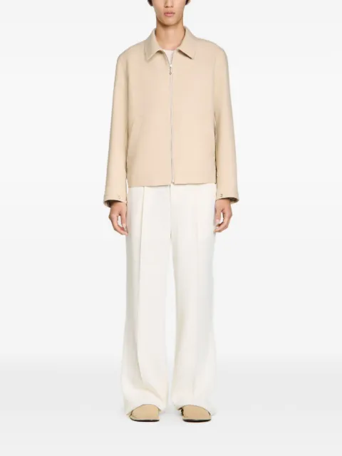 SANDRO zip-fastening pocket sport jacket