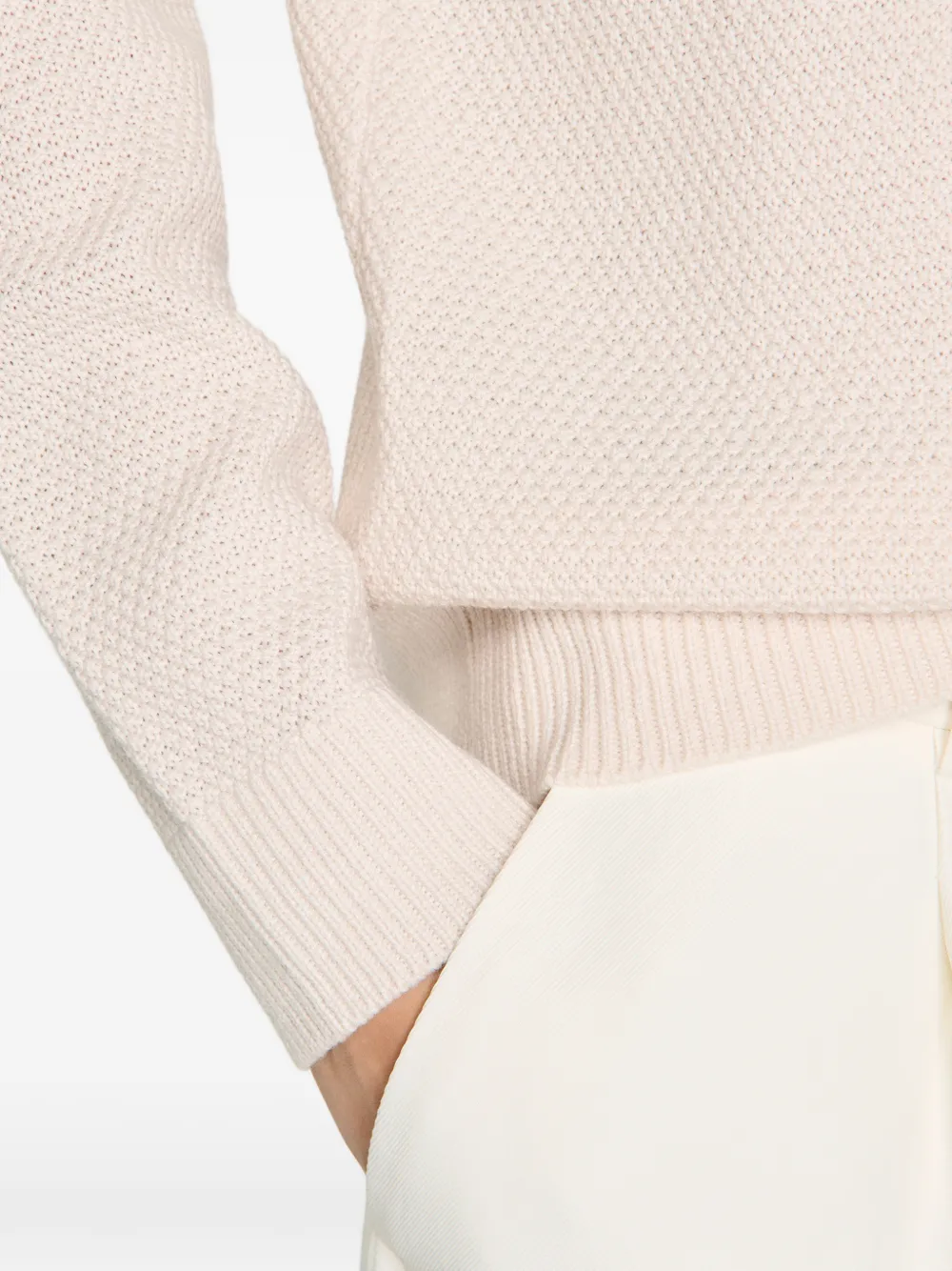 SANDRO Trui Beige